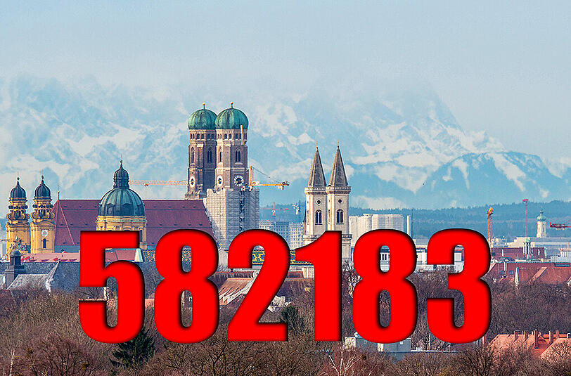 ...Münchner haben einen Migrationshintergrund. 209 382 davon sind deutsche Staatsbürger, 372 801 haben einen ausländischen Pass.