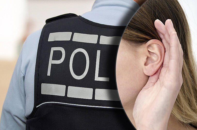 Laut Polizei war das Ohr der Frau nur noch ein Hautfetzen am Kopf.