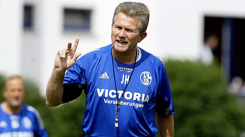 Ein Königsblauer: Jupp Heynckes als Schalke-Coach (2003/2004).