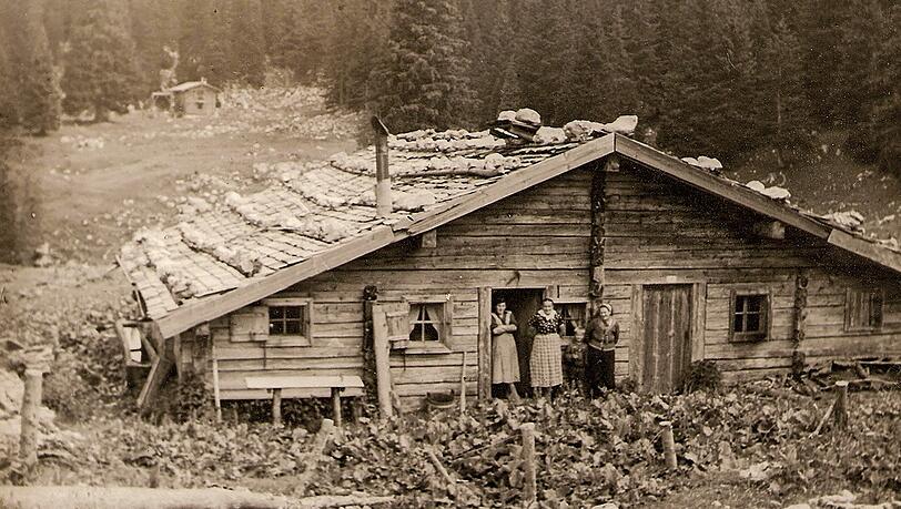 Eine alte Aufnahme des Reissenkasers am Untersberg. Dessen Eigentumsverhältnisse gelten als ungeklärt.