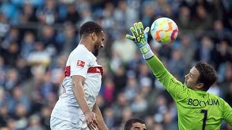 Bochums Torhüter Manuel Riemann war nach dem Spiel gegen Stuttgart mit Fans aneinandergeraten.