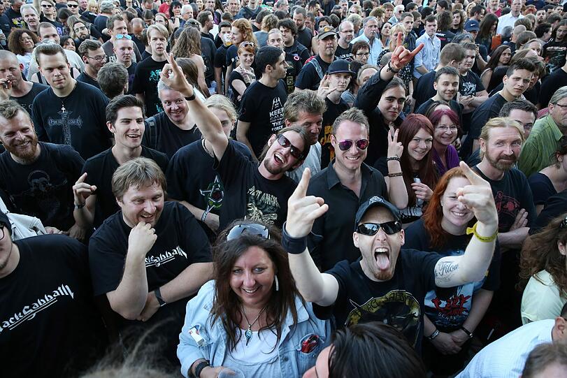 Die Bilder vom Black Sabbath-Konzert auf dem Königsplatz!