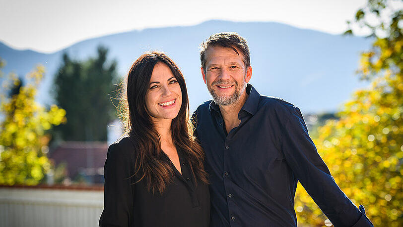 Bettina Zimmermann und Kai Wiesinger beim SKL Millionen-Event in Murnau Bettina Zimmermann und Kai Wiesinger beim SKL Millionen-Event in Murnau