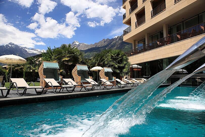 Das Hotel Therme Meran ist die Adresse für lifestyligen Wellness-Urlaub.
