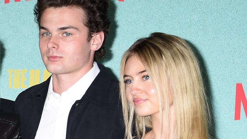 Leni Klum und Aris Rachevsky auf einem Event im Jahr 2021.