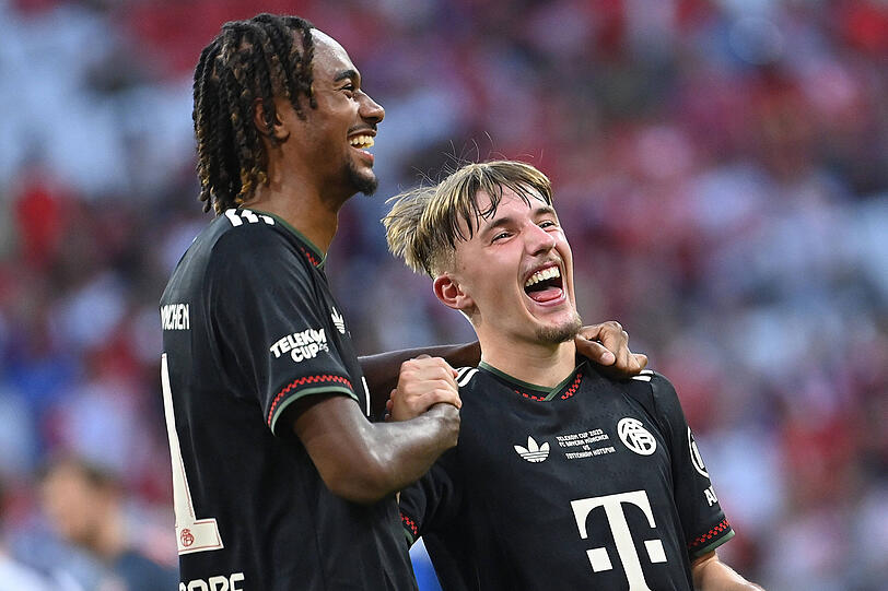 Zwei Youngster, zwei Tore: Karl (r.) und Jonah Kusi-Asare.