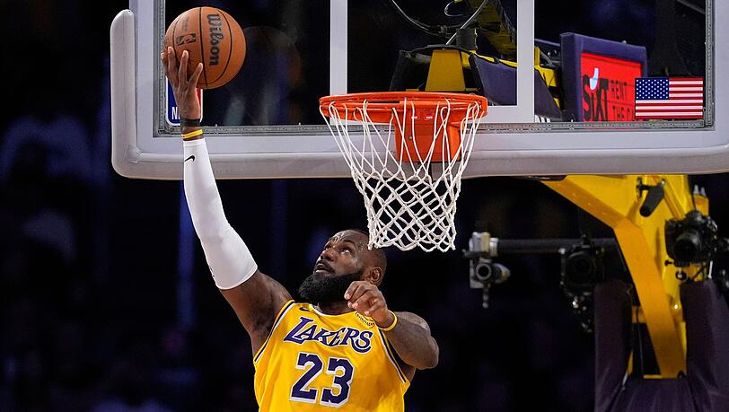 Basketball-Superstar LeBron James hat gerade die 15. China-Tour seiner Karriere beendet. (Archivbild)