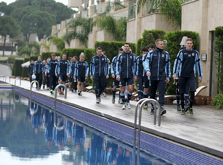 Die Sechzger in Belek. Die Bilder vom zweiten Trainigstag zum Duchklicken.