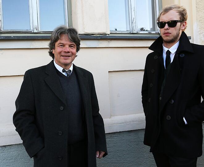 P1-Chef Michael Käfer und P1-Neuling Sebastian Rauch waren auch da.