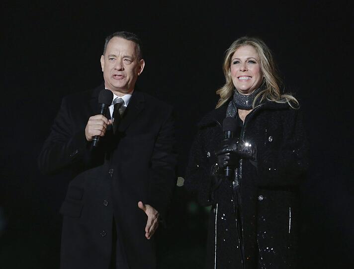 Tom Hanks und Rita Wilson