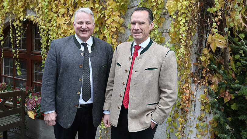 Das sind die neuen Wiesnwirte-Sprecher: Peter Inselkammer (Armbustschützenzelt) und Stellvertreter Christian Schottenhamel.