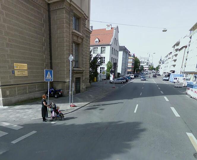 Hier an der Schwanthalerstraße soll eine Fußgängerinsel das Überqueren erleichtern.