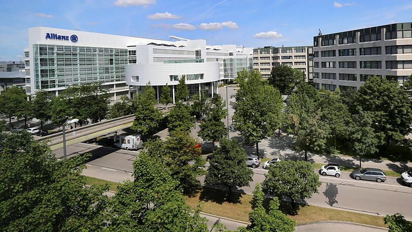 Der Allianz-Komplex an der Fritz-Schäffer-Straße in Neuperlach. Die Versicherung gibt diesen Standort 2020 auf.