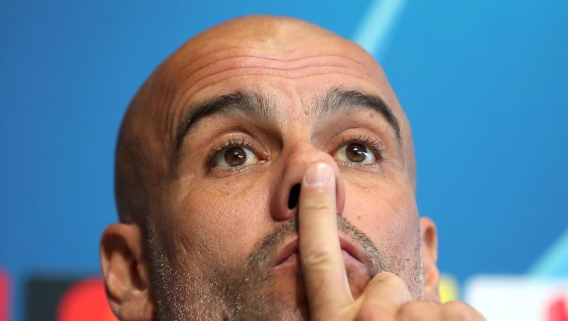 Kontert die Aussagen seiner Trainerkollegen: ManCity-Coach Pep Guardiola. Kontert die Aussagen seiner Trainerkollegen: ManCity-Coach Pep Guardiola.