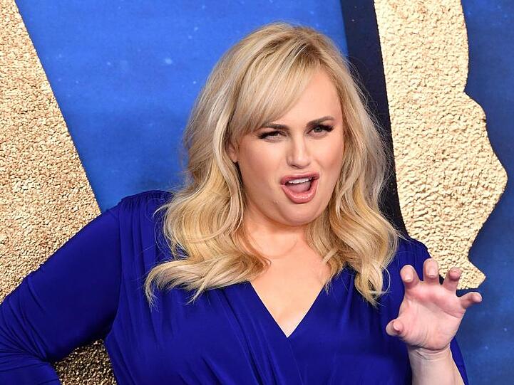 Rebel Wilson stellt das Filmmusical "Cats" in London vor.