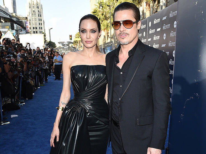 Angelina Jolie und Brad Pitt bei der Weltpremiere von "Maleficent" Ende Mai in Los Angeles