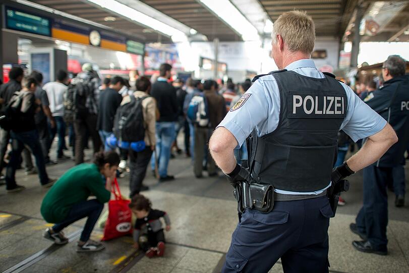 Münchner Hauptbahnhof: Die Bilder vom Freitag.