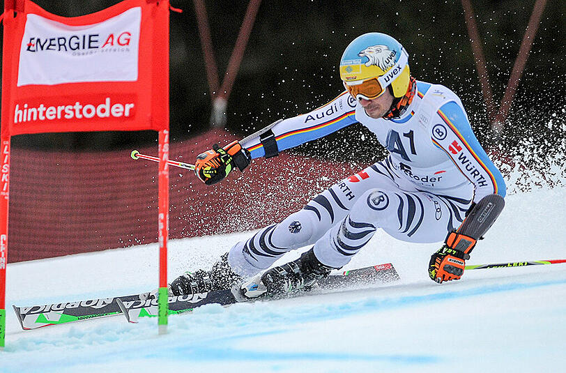 Beim Riesenslalom in Kranjska Gora scheidet Felix Neureuther aus.