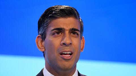 "Ich habe für den Brexit gestimmt, ich glaube an den Brexit": der britische Premier Rishi Sunak.