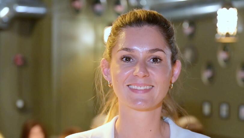 Anita Erdmann gibt Frisierkurse für Väter. Anita Erdmann gibt Frisierkurse für Väter.