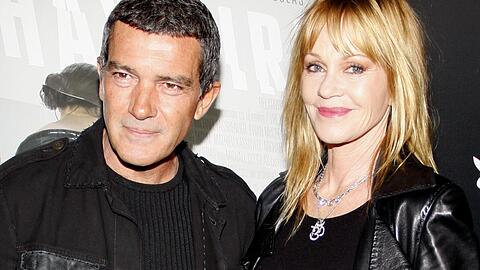 Antonio Banderas und Melanie Griffith im Jahr 2012.