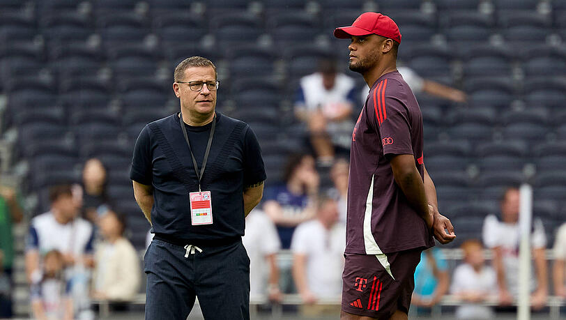 Max Eberl und sein K&ouml;nigstransfer Vincent Kompany.
