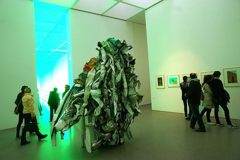 Lange Nacht der Museen in der Pinakothek der Moderne.