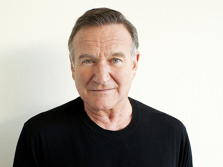 Schauspieler und Komiker Robin Williams (1951 - 2014)