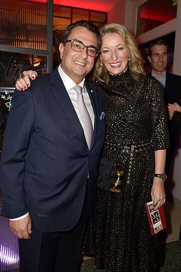 Stavros Kostantinidis und Monika Gruber.