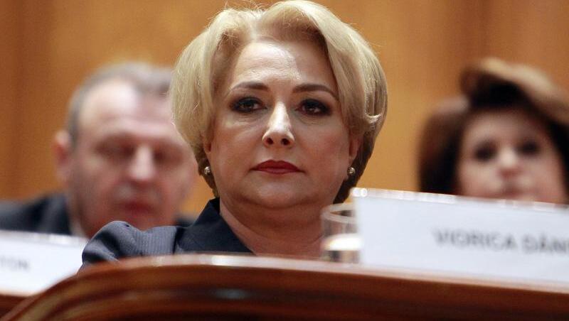 Viorica Dancila Ende Januar im Parlament in Bukarest. Viorica Dancila Ende Januar im Parlament in Bukarest.
