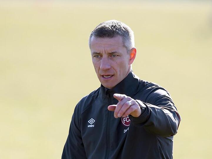 Marek Mintal beim Training im Februar 2019. Foto: Daniel Marr/Sportfoto Zink/dpa/Archivbild