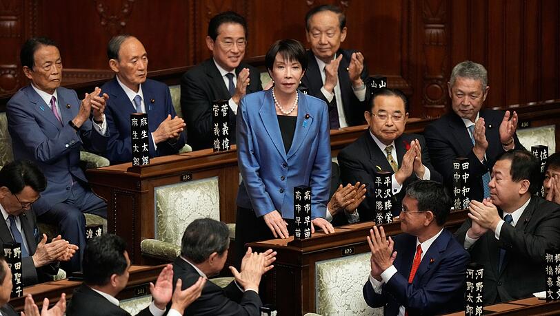 Mit der national-konservativen Sanae Takaichi übernimmt in Japan erstmals eine Frau das Amt des Regierungschefs. (Archivbild)