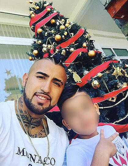 Arturo Vidal verbringt die Feiertage im Kreise seiner Familie.