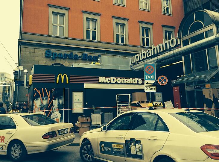 Den Besuch mit dem Auto zum Bahnhof bringen? Schwierig.