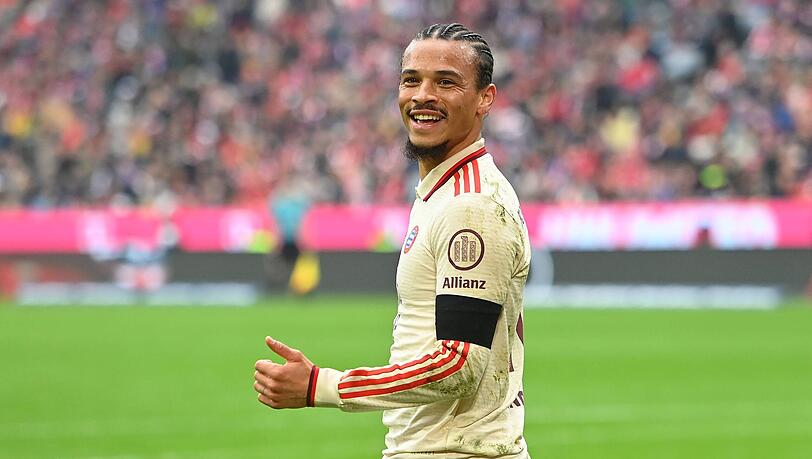 Hat beim FC Bayern noch einen Vertrag bis Sommer 2025: Leroy Sané.