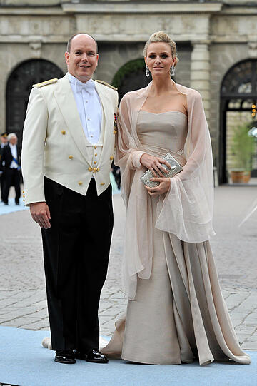 Fürst Albert und Fürstin Charlene