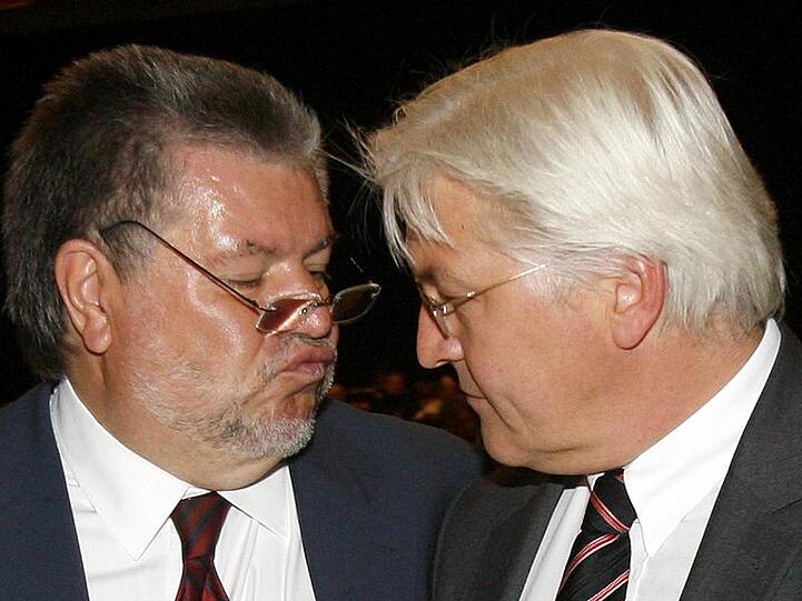 Ende der Partnerschaft: Kurt Beck und Frank-Walter Steinmeier