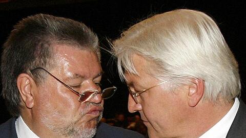 Ende der Partnerschaft: Kurt Beck und Frank-Walter Steinmeier