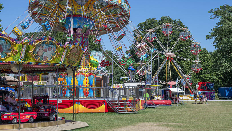 Das Magdalenenfest im Hirschgarten lädt zum Bummeln und Schlemmen.