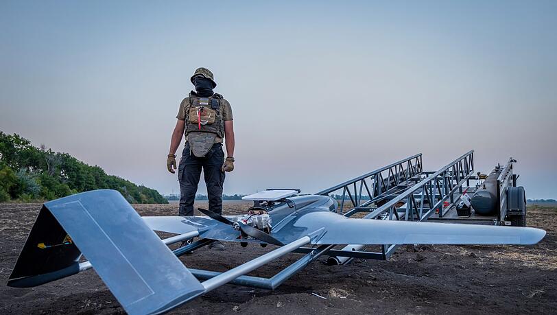 Die Ukraine setzt für ihre Angriffe auf Ziele in Russland zumeist auf Drohnen. (Symbolbild) Die Ukraine setzt für ihre Angriffe auf Ziele in Russland zumeist auf Drohnen. (Symbolbild)