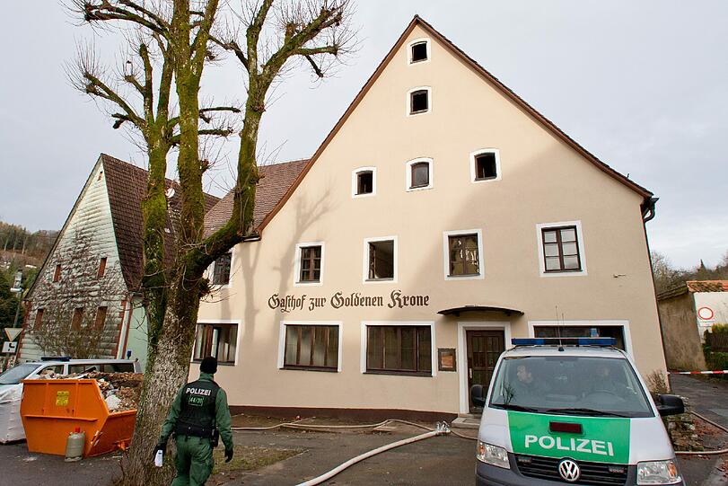 Brandanschlag in Vorra.