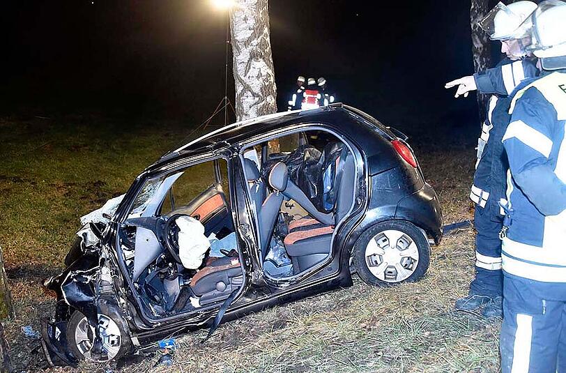 Ein Reh flog nach dem Zusammenstoß mit einem Wagen durch die Windschutzscheibe eines anderen Autos. Die Fahrerin wurde schwer verletzt und starb noch am selben Abend im Krankenhaus.