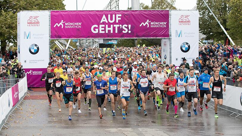 Am Sonntag starten rund 23.000 Menschen beim München Marathon.