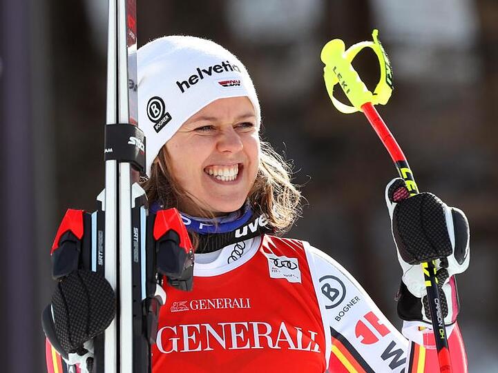 Viktoria Rebensburg will auch im Super-G gewinnen.