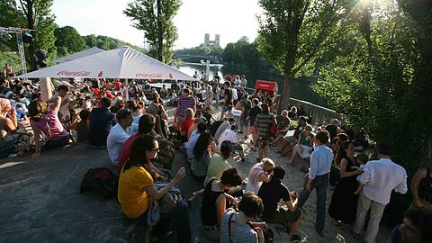 Soll winterfest gemacht werden: der Kulturstrand zu Vor-Coronazeiten