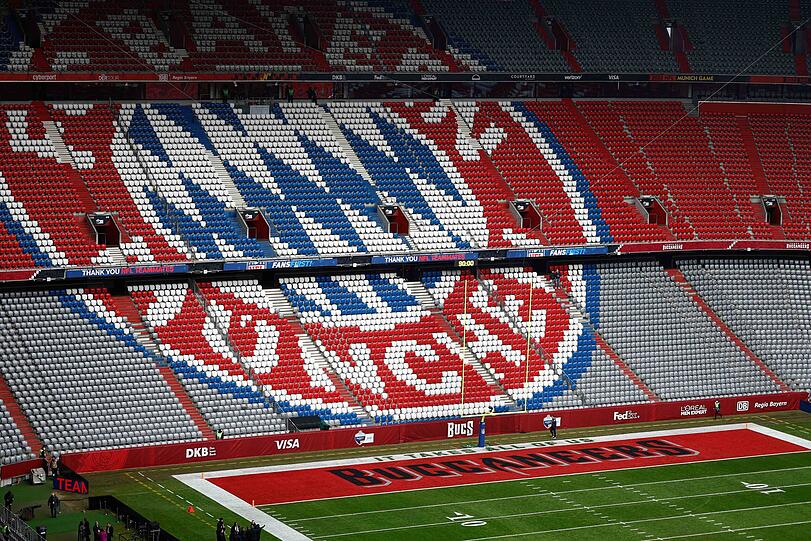 Um das Mega-Spektakel ausrichten zu können, wurde die Allianz Arena aufwendig umgebaut.