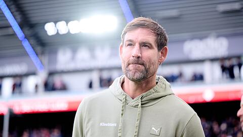 Trainer Thomas Kleine steht in Fürth unter Druck. (Archivbild)