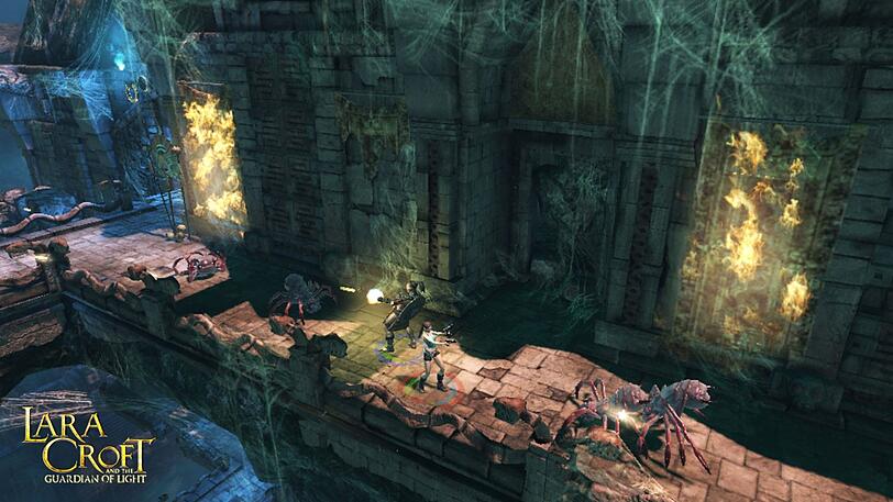 Die Wartezeit bis zu Laras n&auml;chstem gro&szlig;en Abenteuer bekommen Fans mit dem ungew&ouml;hnlichen Serien-Spin-Off "Lara Croft and the Guardian of Light" vers&uuml;&szlig;t: Rasante Twin-Stick-Ballereien und ein Mehr-Spieler-Modus geben dem von schr&auml;g oben eingefangenen Abenteuer (2010) interessante, neue Impulse.