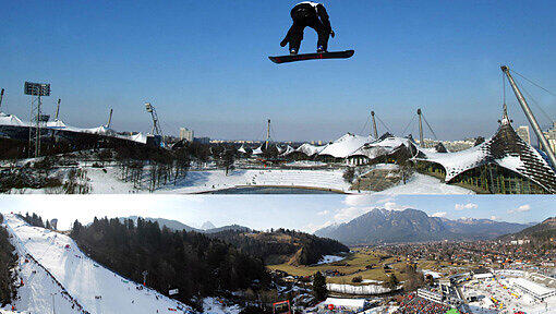 Der Olympiapark stellt seine Eignung als Sportstätte seit 40 Jahren unter Beweis – auch beim Snowboarden. Der Olympiapark stellt seine Eignung als Sportstätte seit 40 Jahren unter Beweis – auch beim Snowboarden.