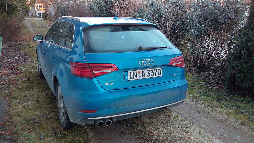 Praktische Sache: Die fünfte Tür des Audi A3 Sportback ist im Autoalltag sehr hilfreich.